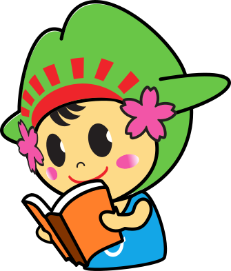 ひのでちゃんが勉強している様子の画像です。